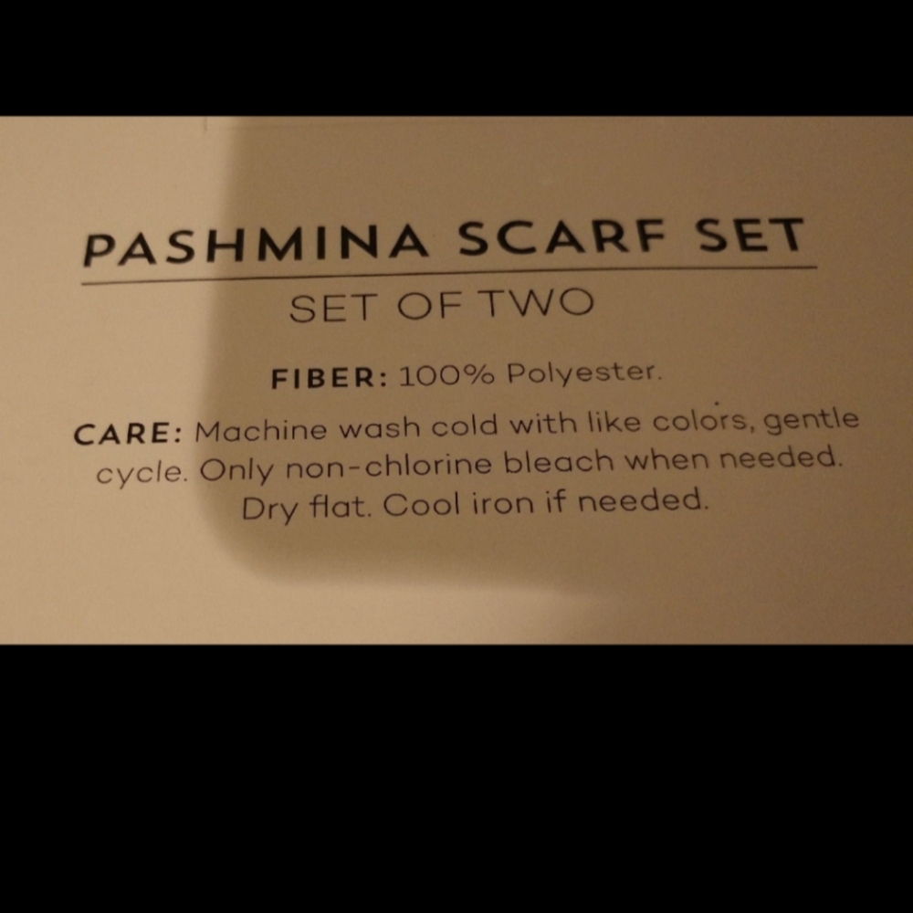 Pashmina Scarf Set - Picture 3 of 3